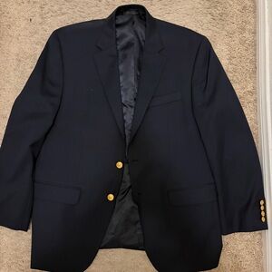 Ralph Lauren Navy Blazer with Gold Buttons
